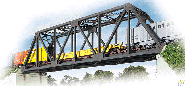 3185 (HO Scale) WAL-933-3185        Truss Bridge Single-Track