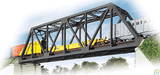 3185 (HO Scale) WAL-933-3185        Truss Bridge Single-Track