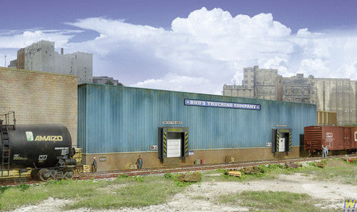 3192 (HO Scale) WAL-933-3192 Bud's Trucking Company Background Building