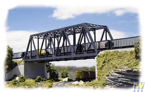 3242 (N Scale) WAL-933-3242        Double-Track Truss Bridge