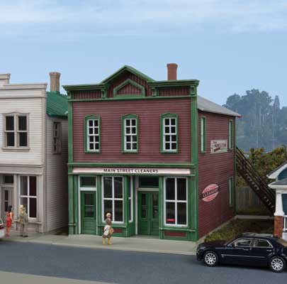 Walthers 933-3667 Main Street Cleaners HO Scale