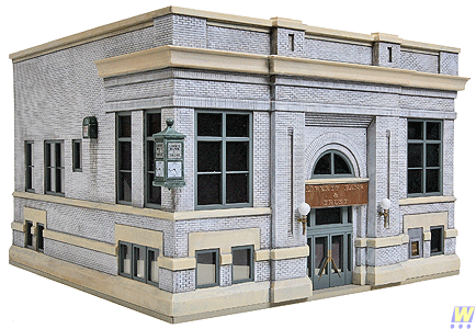 Walthers 933-3772 Liberty Bank & Trust  (Scale=HO) Cornerstone Part#933-3772