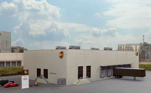 Walthers 933-3863 UPS(R) Hub with Customer Center N Scale