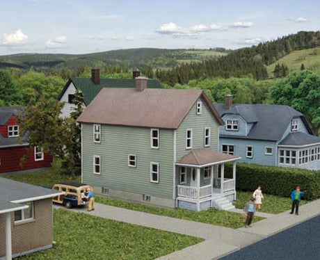 Walthers 933-3888 Two-Story Frame House N Scale