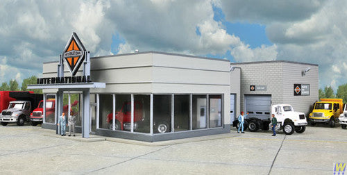 Walthers 933-4025 International Truck Dealership  (Scale=HO) Cornerstone Part#933-4025