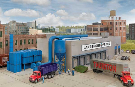 Walthers 933-4079 Modern Printing Plant - Cornerstone Modern Industrial Park HO Scale