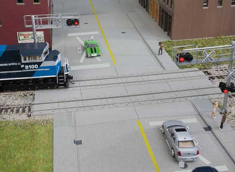 Walthers 933-4121 Modern Concrete Grade Crossing HO Scale