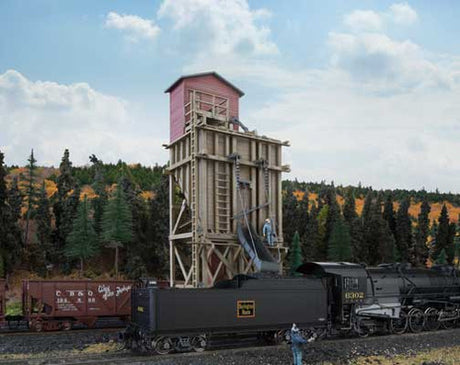 Walthers 933-4202 Small Wood Coaling Station HO Scale
