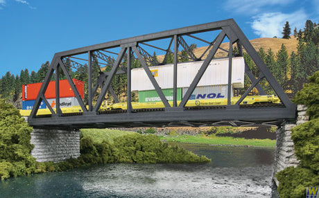 Walthers 933-4510 Modernized Double-Track Railroad Truss Bridge - Kit  (Scale=HO) Cornerstone Part#933-4510
