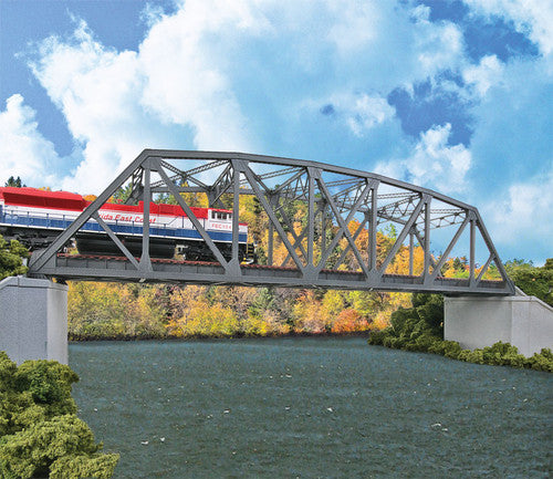 Walthers 933-4522 Double-Track Arched Pratt Truss Railroad Bridge  (Scale=HO) Cornerstone Part#933-4522