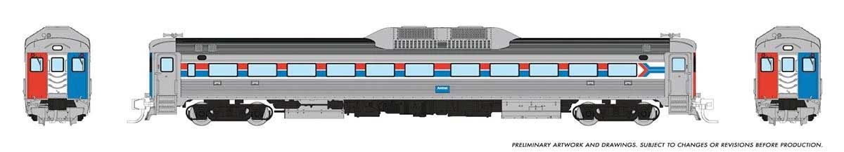 Image for 606-516501 Budd RDC-1 DCC AMTRAK