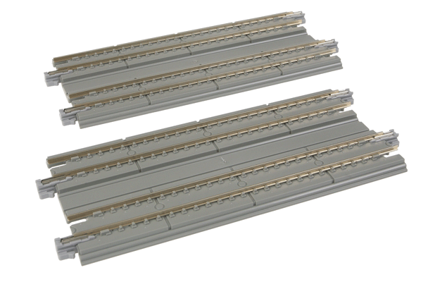 Kato 20-025 Unitrack 124mm (4 7/8") Concrete Slab Double Track Straight [2 pcs]; N Scale, 20025