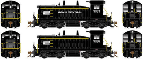 Rapido 27550 EMD SW1200 PC - Penn Central ex New Haven #9186 w/LokSound & DCC HO Scale