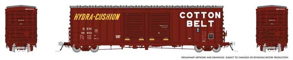 Rapido 170001 PC&F B-70-69 Boxcar SSW St. Louis Southwestern #66707 HO Scale