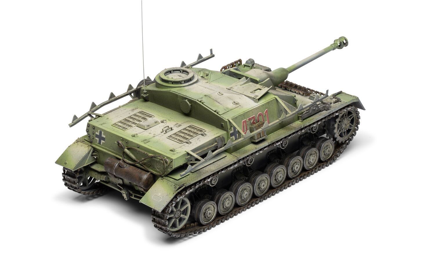 Airfix A1377 Stug IV Sd.Kfz.167 Tank 1:35 WWII Military Tank Plastic Model Kit