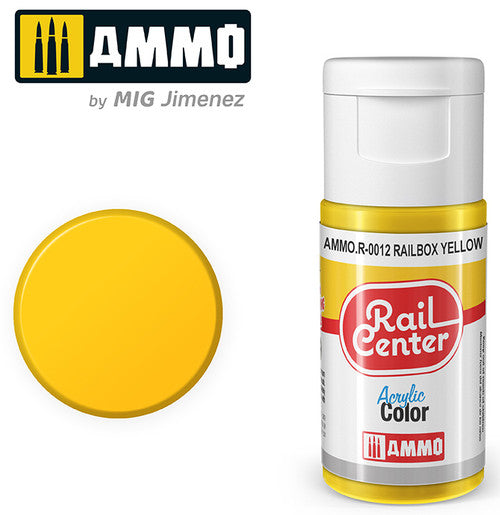 AMMO R0012 Signal Yellow (15 ML) Acrylic Paints By Mig Jimenez