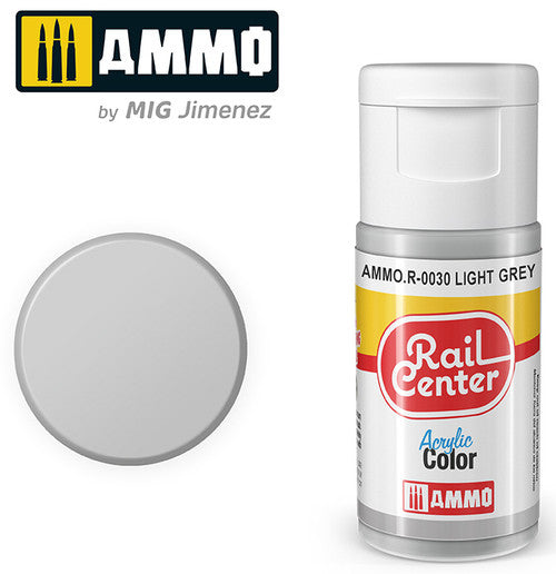 AMMO R0030 Light Gray (15 ML) Acrylic Paints By Mig Jimenez