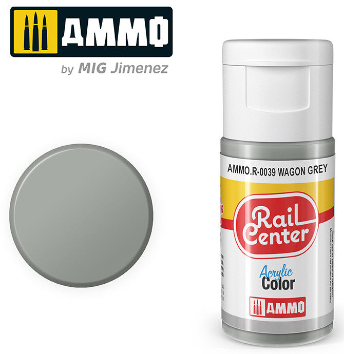 AMMO R0039 Wagon Gray (15 ML) Acrylic Paints By Mig Jimenez
