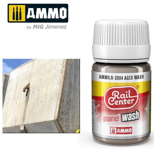 AMMO R2004 Aged Wash (35 ML)) Acrylic Paints By Mig Jimenez