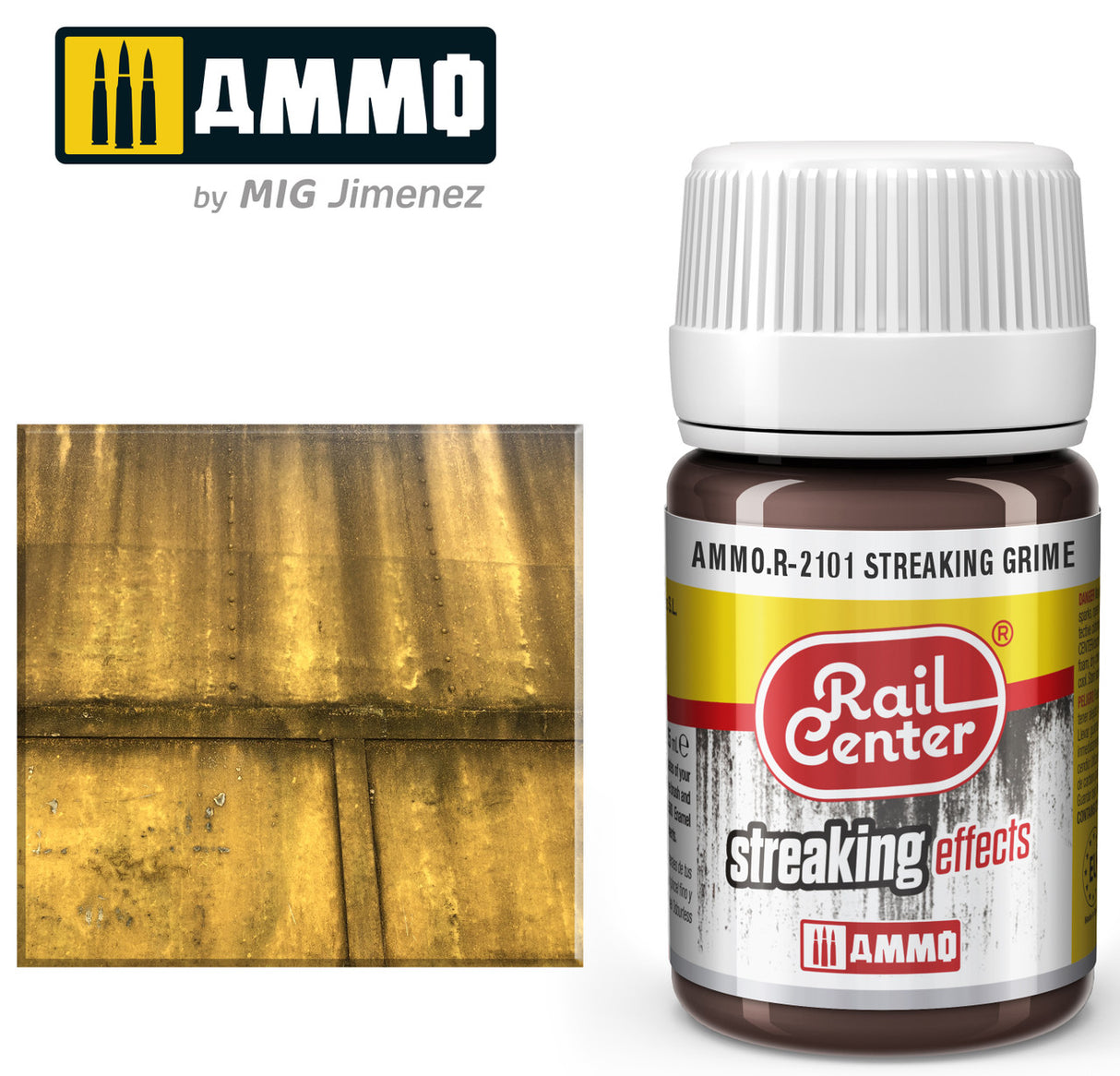 AMMO R2101 Streaking Grime (35 ML)) Acrylic Paints By Mig Jimenez
