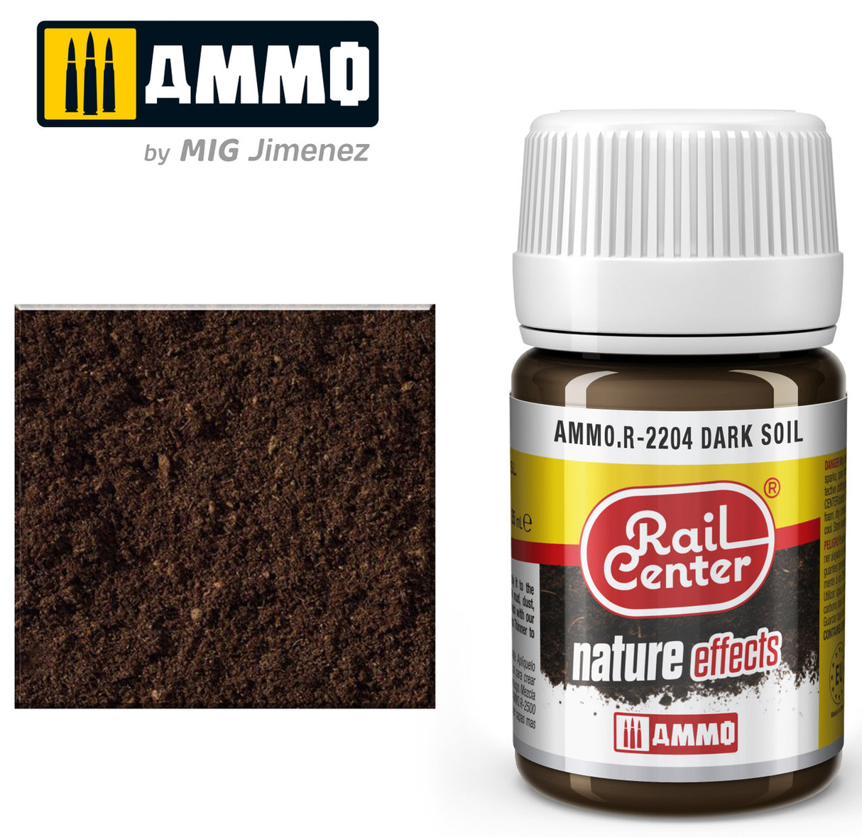 AMMO R2204 Dark Soil (35 ML)) Acrylic Paints By Mig Jimenez