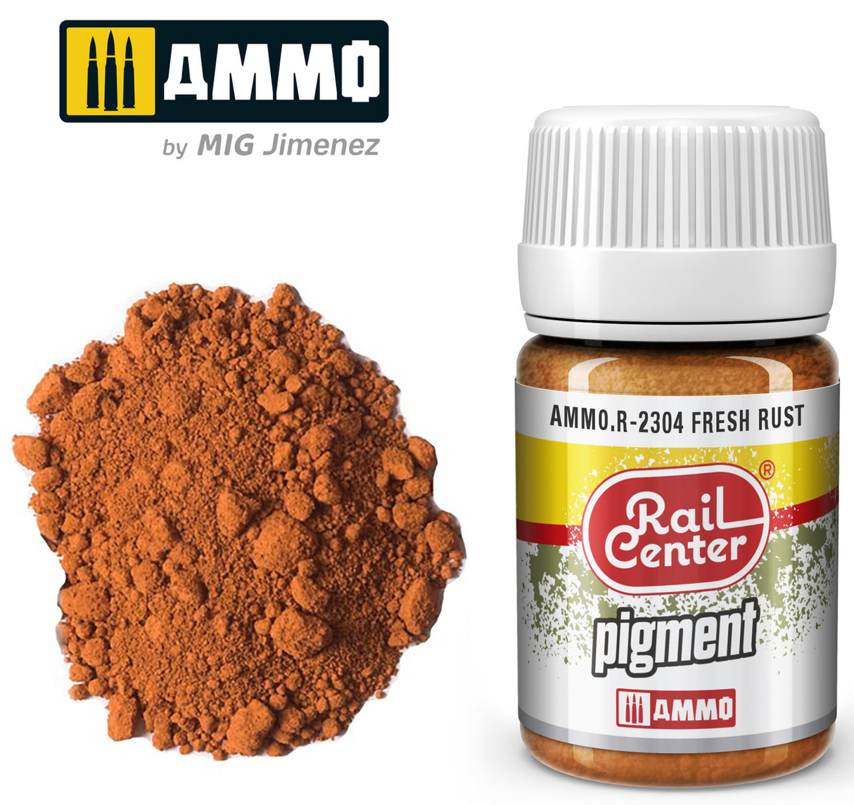 AMMO R2304 Fresh Rust (35 ML)) Acrylic Paints By Mig Jimenez