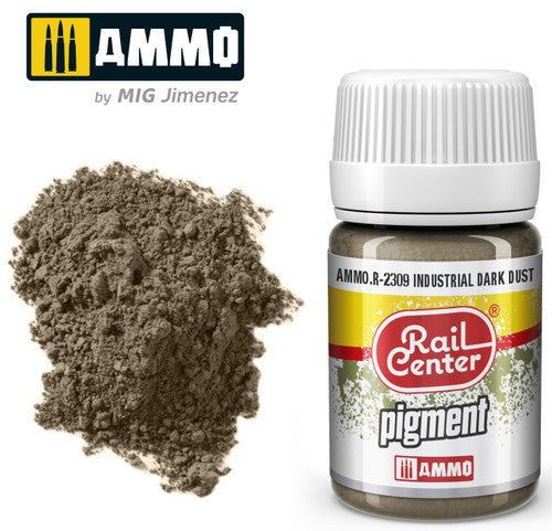AMMO R2309 Industrial Dark Dust (35 ML)) Acrylic Paints By Mig Jimenez