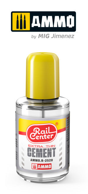 AMMO R2520 Extra-Thin Cement (30 ML) Acrylic Paints By Mig Jimenez