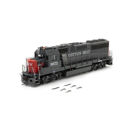 Athearn ATH-1146 EMD GP60 SSW Cotton Belt #9672 DCC & Sound HO Scale