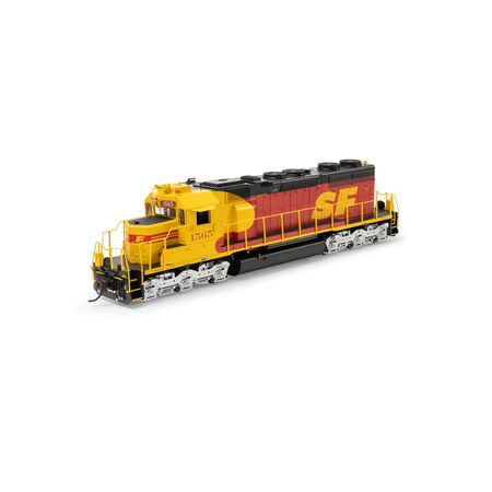 Athearn ATH-1454 EMD SD39 Locomotive, ATSF Santa Fe #1565 DCC & Sound HO Scale