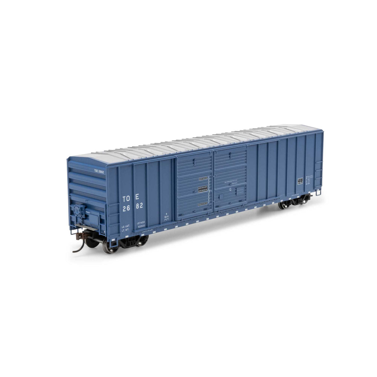 Athearn ATH-1741 50' FMC 5077 DD Offset Box Car, TOE #2682 HO Scale