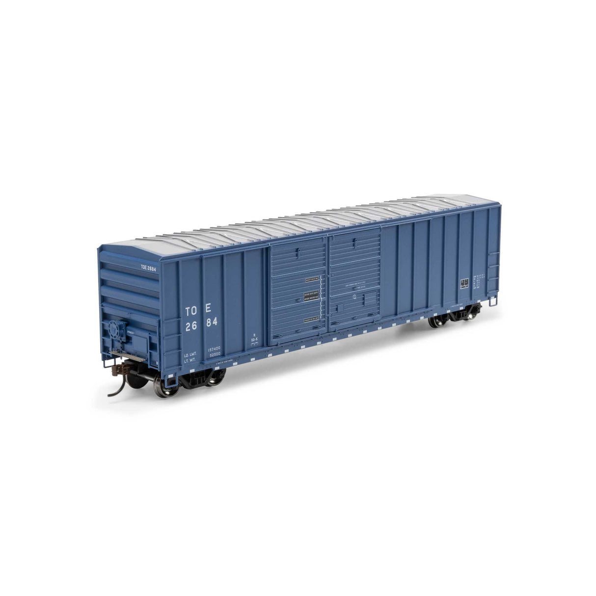 Athearn ATH-1742 50' FMC 5077 DD Offset Box Car, TOE #2684 HO Scale