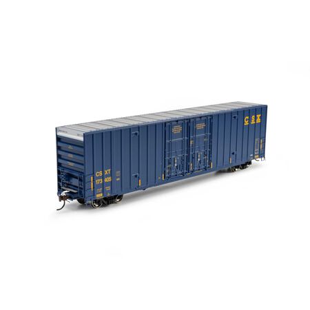 Athearn ATH-2275 60' Gunderson High Cube Double Door Box Car, CSXT #173405 HO Scale