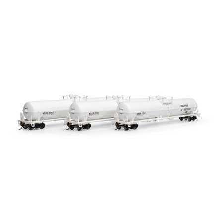 Athearn ATH16289 62' Tank Car WSOR Wisconsin Southern 3 Pack HO Scale