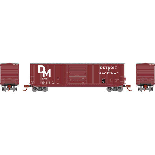 Athearn ATH2281 D&M - Detroit & Mackinac #2217 - PS 5277 Single Door Boxcar N Scale