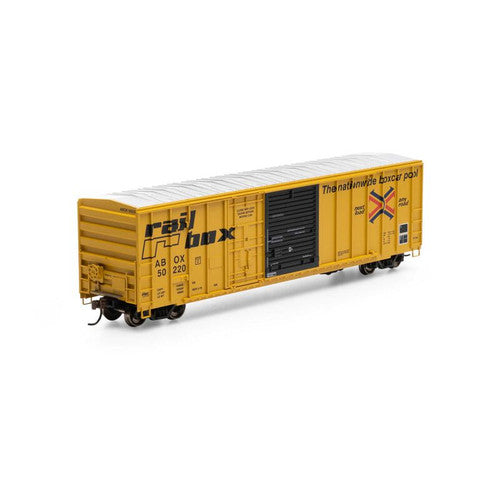 Athearn ATH26728 50' FMC Combo Door Box, Railbox ABOX Early #50220 HO Scale