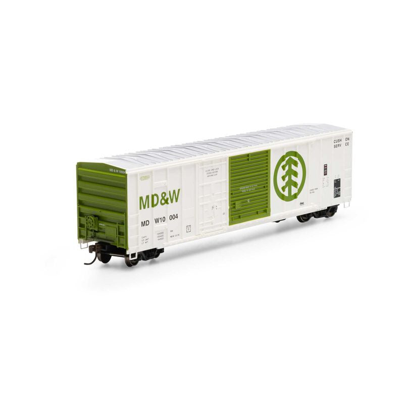 Athearn ATH26743 50' FMC Combo Door Box, MD&W Minnesota Dakota & Western #10004 HO Scale
