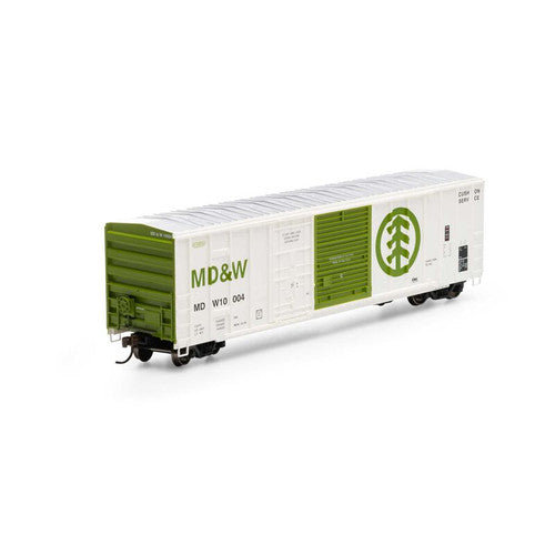 Athearn ATH26743 50' FMC Combo Door Box, MD&W Minnesota Dakota & Western #10004 HO Scale