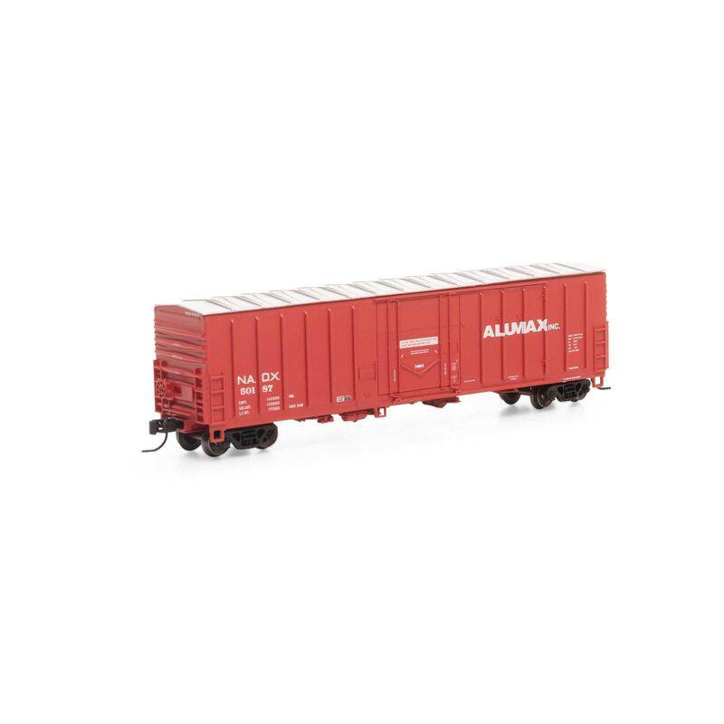 Athearn ATH3865 NACC 50' Box Car NADX Alumax #50187 N Scale
