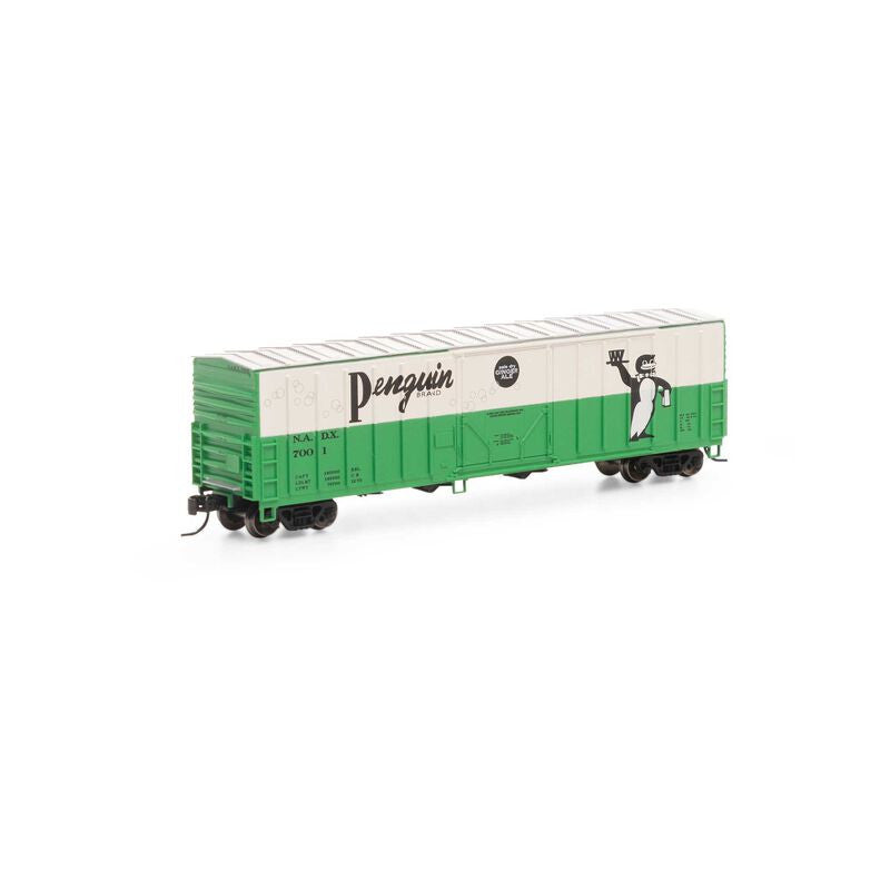 Athearn ATH3871 NACC 50' Box Car NADX Penguin Ginger Ale #7001 N Scale ...