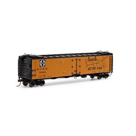 Athearn ATH50024 50' Ice Bunker Reefer, SFRD Santa Fe #37304 HO Scale