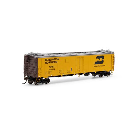 Athearn ATH50034 50' Ice Bunker Reefer, WFEX Burlington Northern #705372 HO Scale