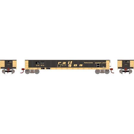 Athearn ATH6625 52' Mill Gondola D&RGW #310815 N Scale