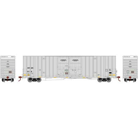 Athearn ATH75305 60' Gunderson Boxcar, WRWK #619 HO Scale