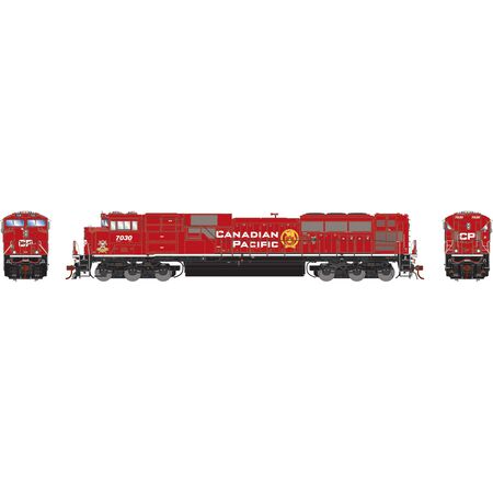 Athearn ATHG-1161 EMD SD70ACU Locomotive, CP/Strathcona's Horse #7030 DCC & Sound HO Scale