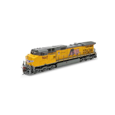 Athearn ATHG-1215 GE Dash 9-44CW Locomotive, UP Union Pacific #9647 DCC & Sound HO Scale