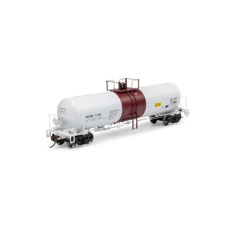 Athearn ATHG-1307 20K Gallon Tank Car, RCRX White with Red Band #1150 HO Scale