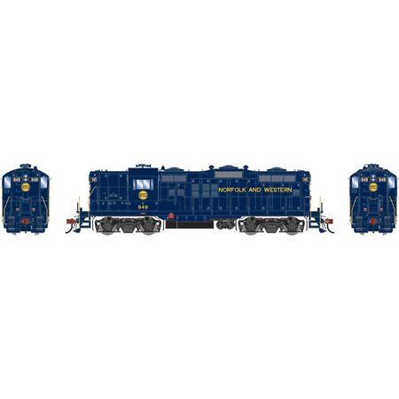 Athearn ATHG-1376 EMD GP18 Locomotive, NW Norfolk and Western #949 DCC & Sound HO Scale