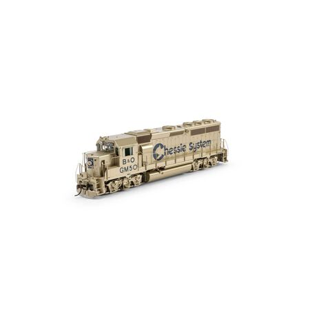 Athearn ATHG-1757 GP40-2 Locomotive with DCC & Sound, BO #GM50 DCC & Sound HO Scale