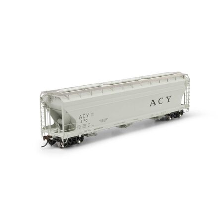 Athearn ATHG15428 ACF 4600 3-Bay Center Flow Hopper, AC&Y #470 HO Scale